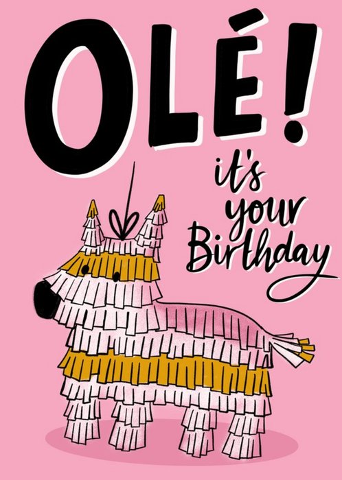 Ole Its Your Birthday Card