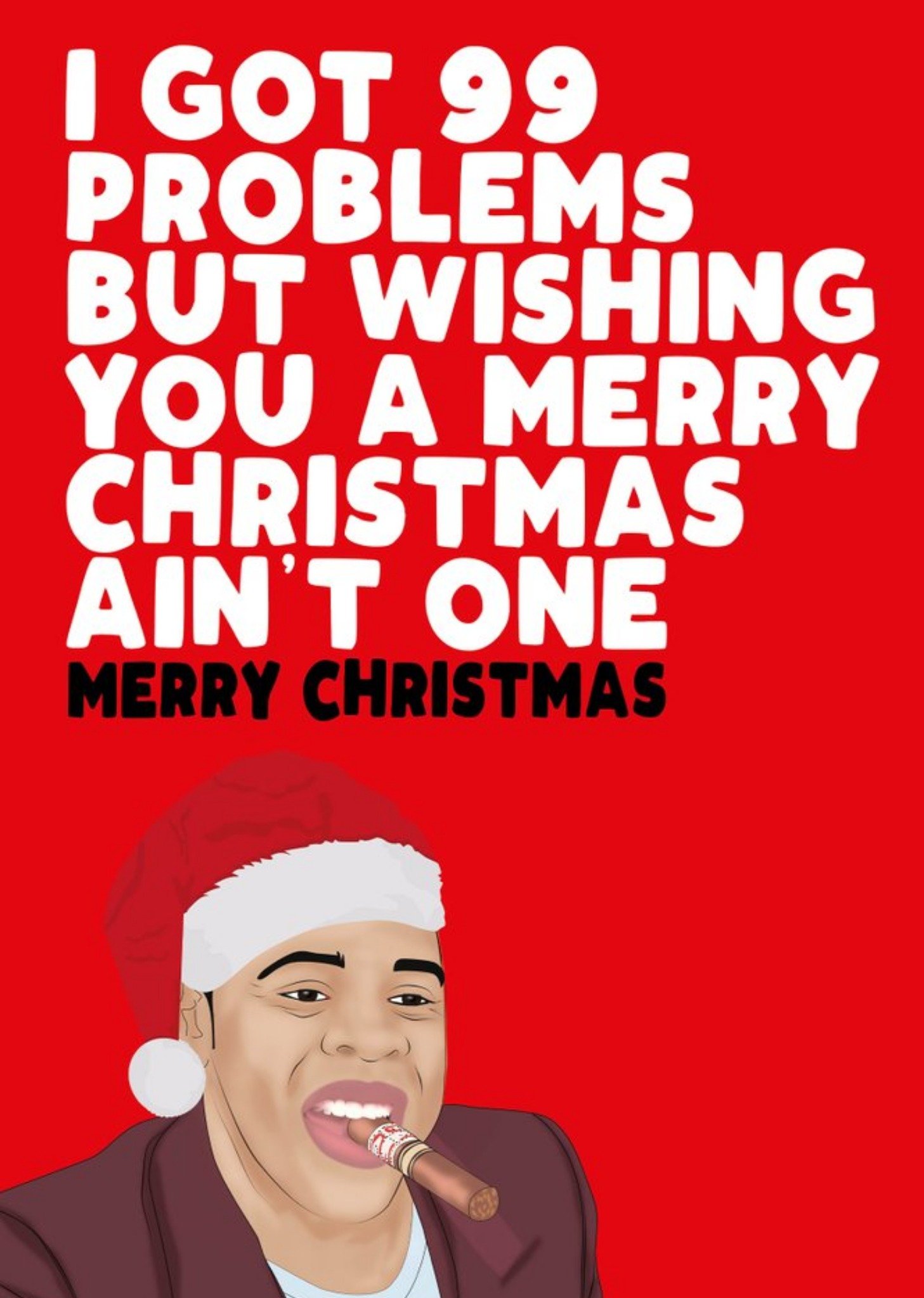 Filthy Sentiments Wishing Everyone A Merry Christmas Card