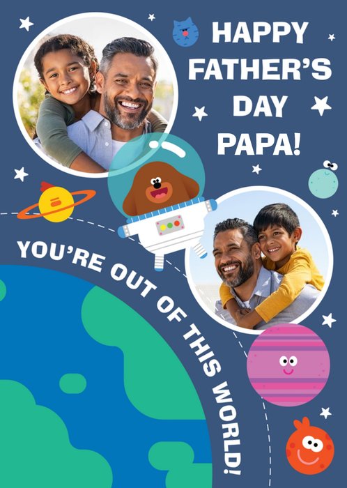 Hey Duggee Happy First Mother's Day Photo Upload Card