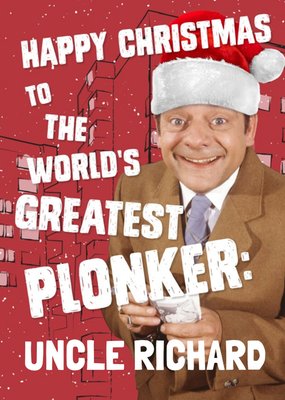 Only Fools And Horses World's Greatest Plonker Funny Christmas Card