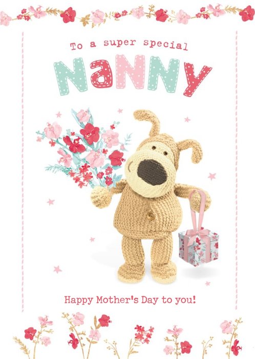 Boofle To A Super Special Nanny Mother's Day Card