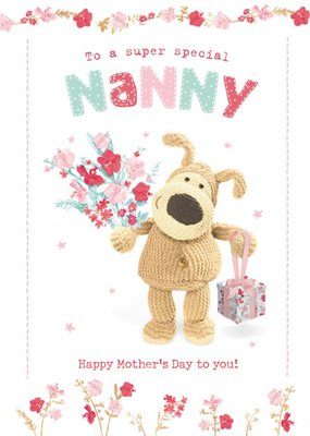 Boofle To A Super Special Nanny Mother's Day Card