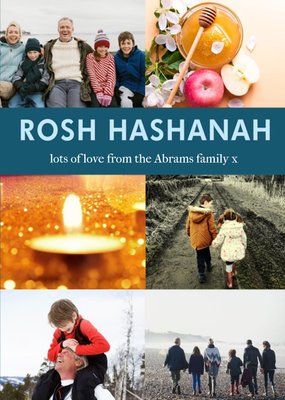 Rosh Hashanah Photo Upload Card