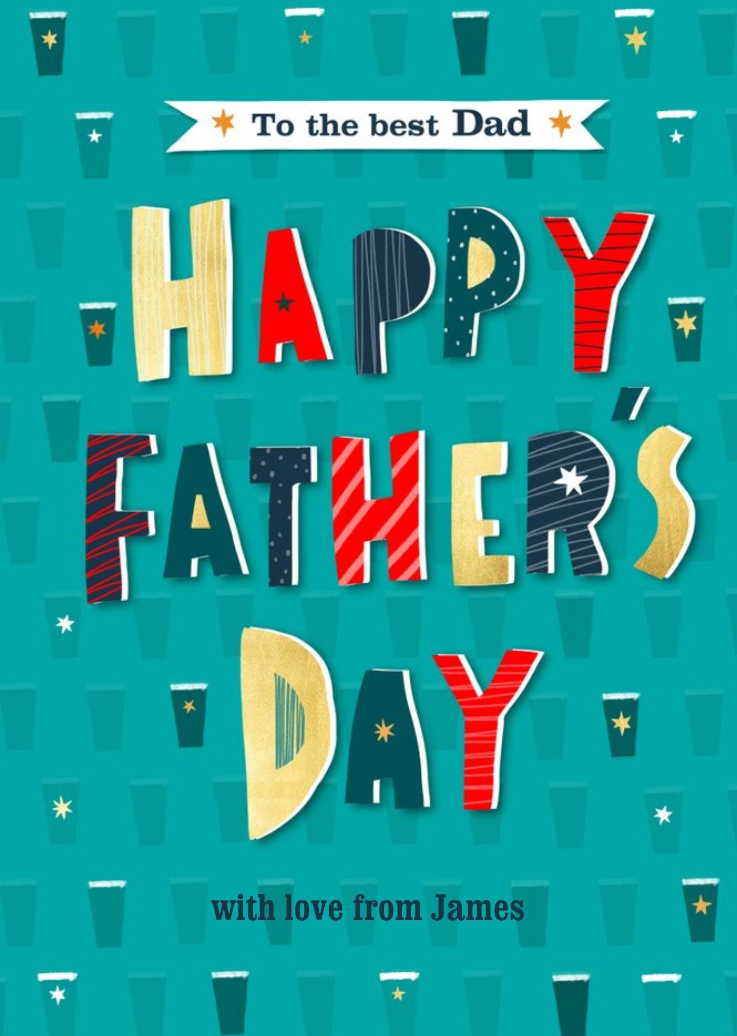 To The Best Dad Happy Father's Day Card Ecard