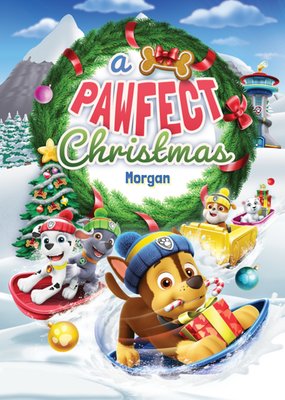 Paw Patrol Pawfect Christmas Card