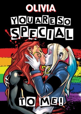 Poison Ivy And Harley Quinn Valentine's Day Card