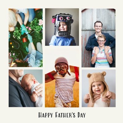 Square Father's Day Card - Photo Upload Card