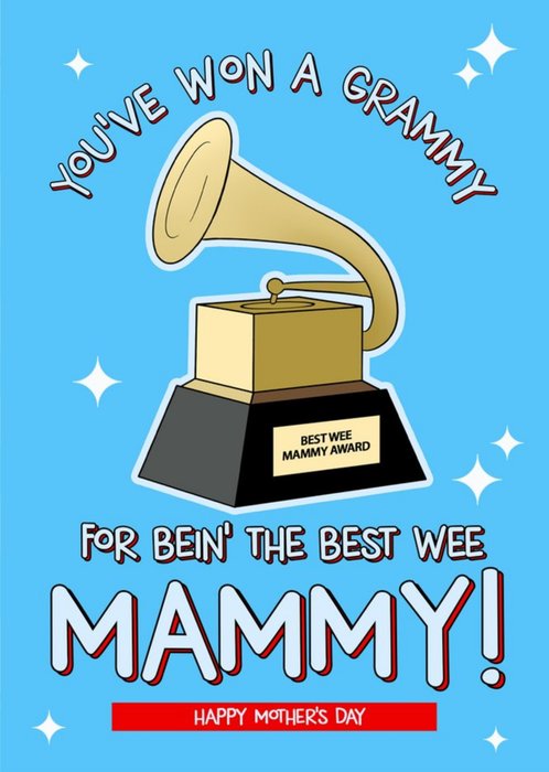 Ferry Clever Illustration Irish Funny Grammy Mother's Day Card