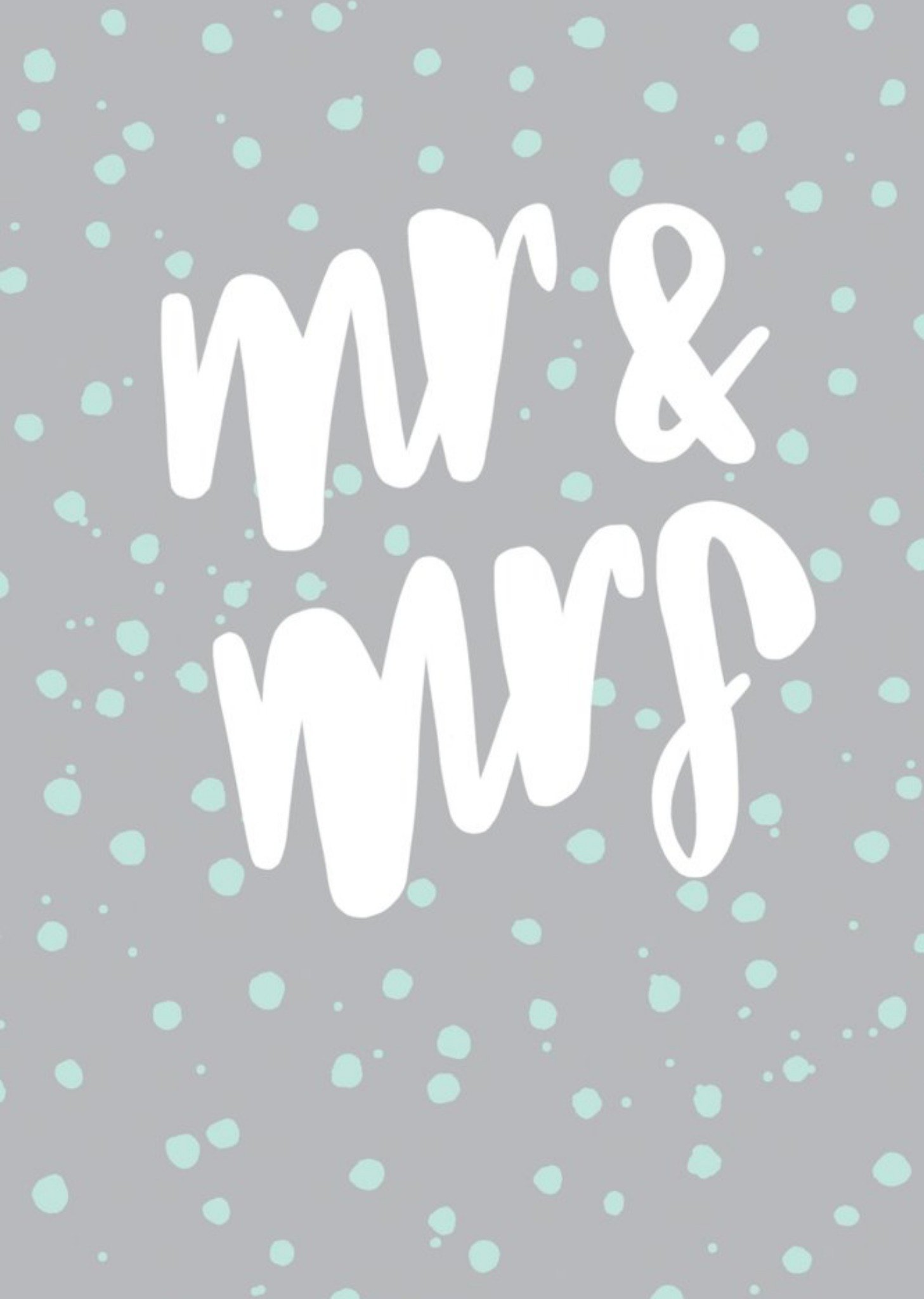 Sadler Jones Abstract Mr And Mrs Card, Large