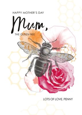 Animal Planet Queen Bee Mother's Day Card