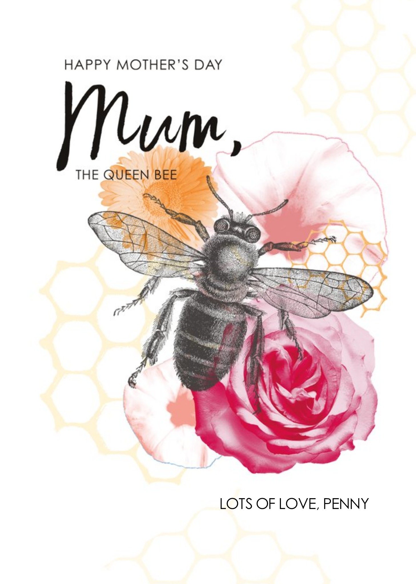 Animal Planet Queen Bee Mother's Day Card Ecard