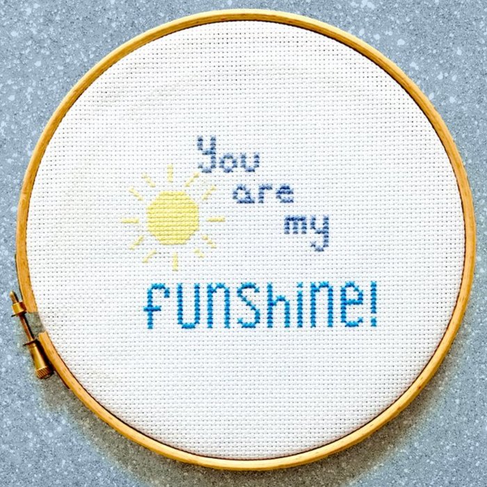 You Are My Funshine Personalised Greetings Card