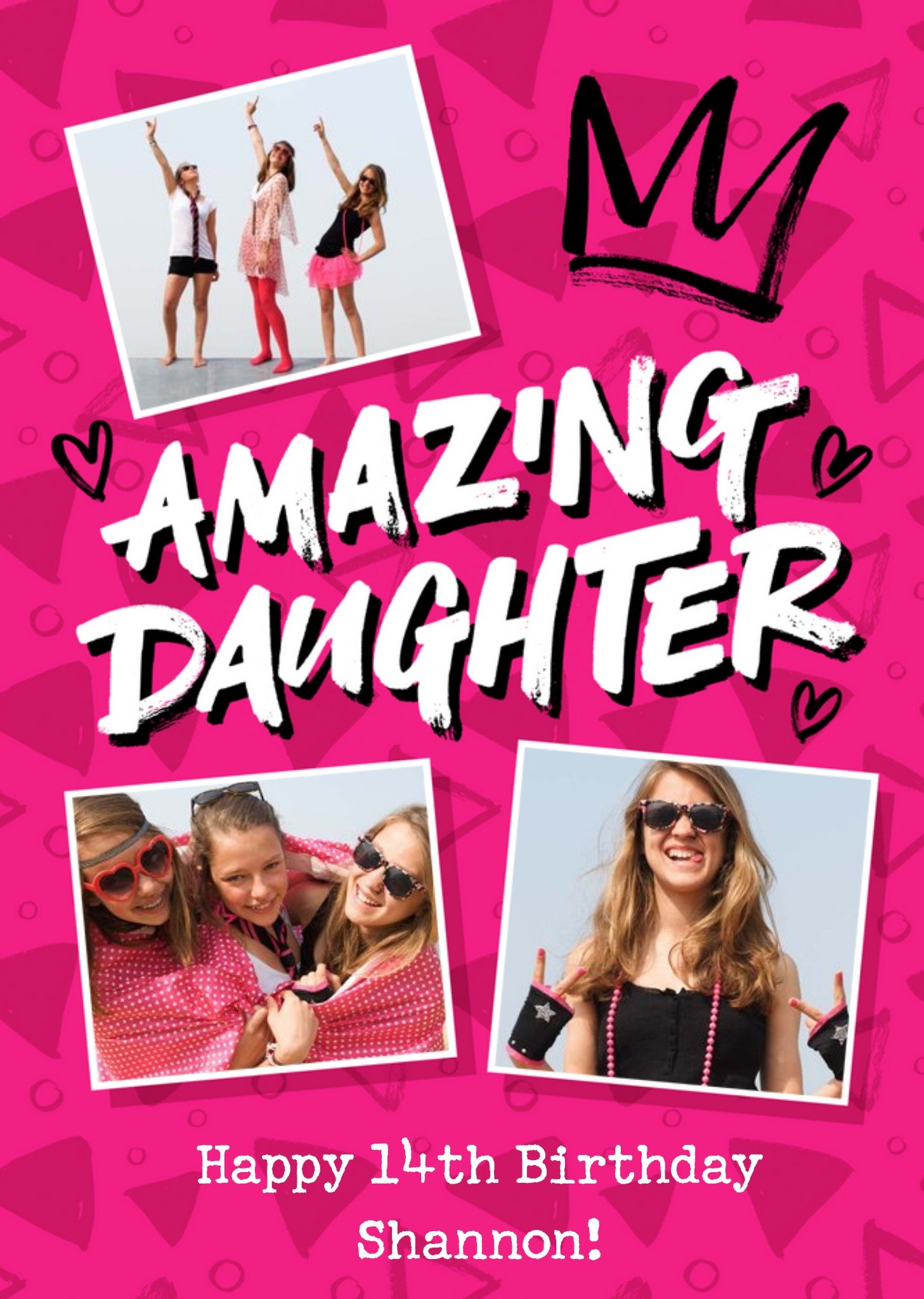 Amazing Daughter Photo Upload Birthday Card Ecard