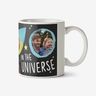 Best Daddy In The Universe Multi-Photo Custom Mug