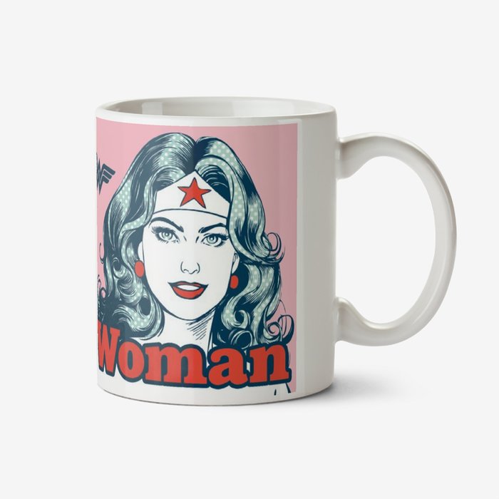 Wonder Woman Motivational You Are Strong Mug