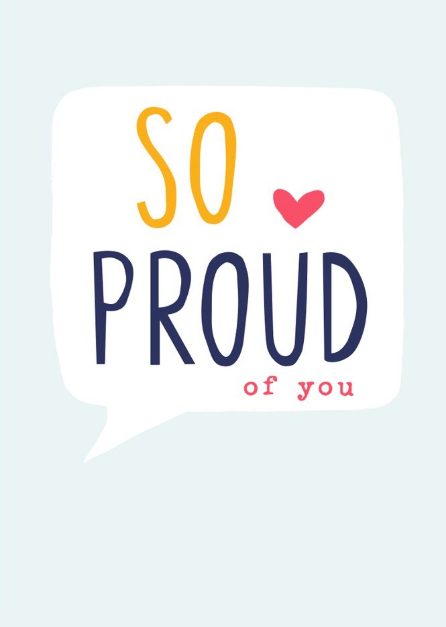 So Proud Of You Thinking Of You Empathy Card Ecard