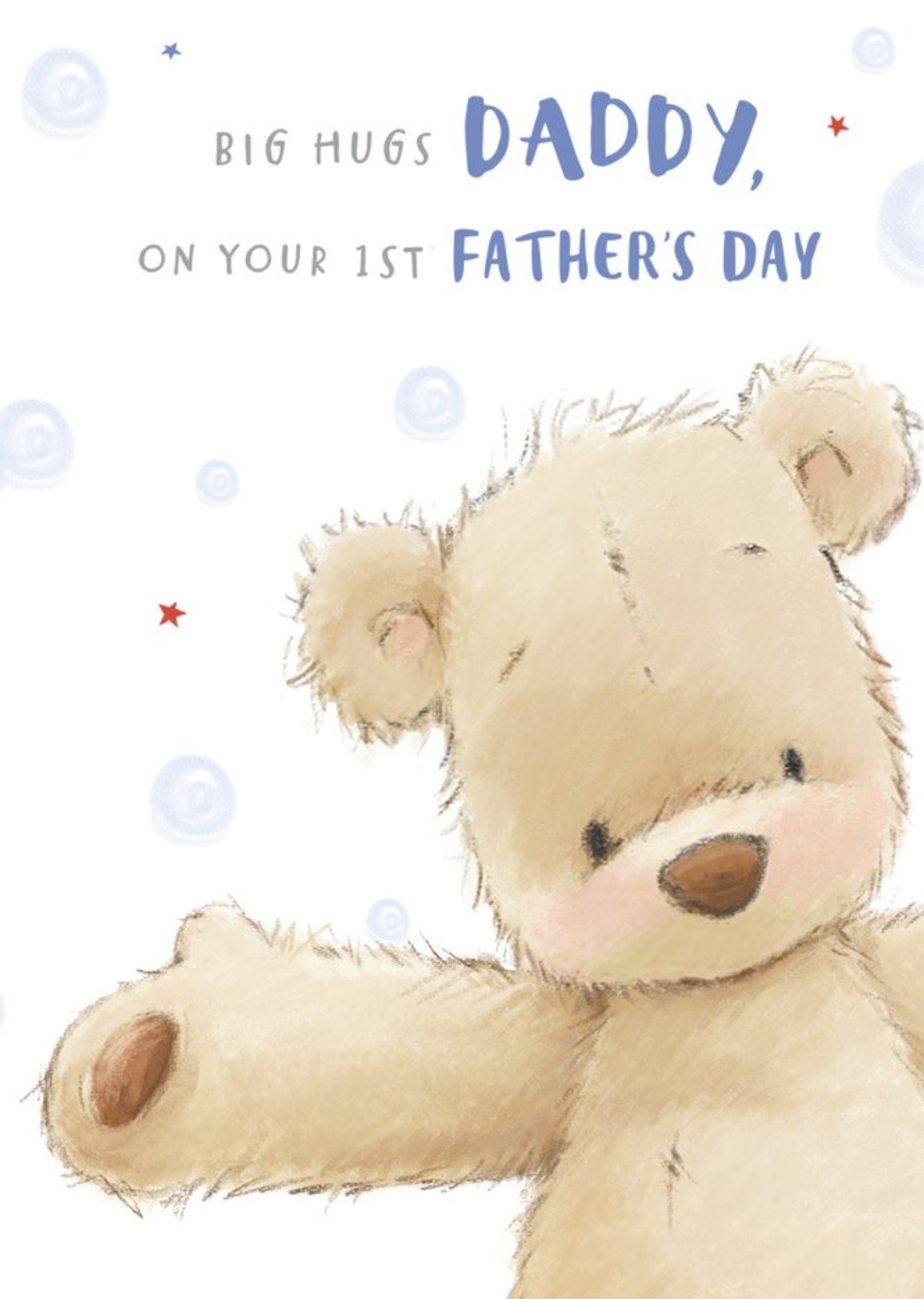 Big Hugs Daddy Card Ecard