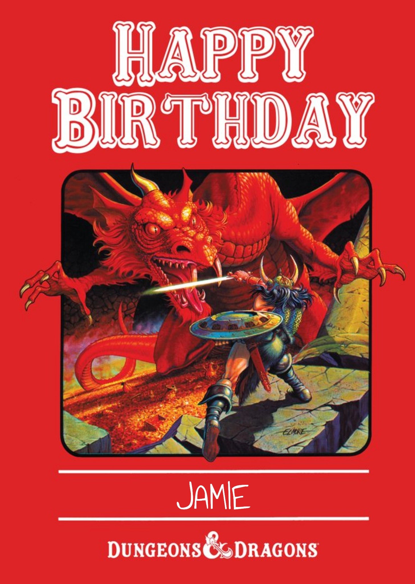 Dungeons And Dragons Birthday Card Ecard