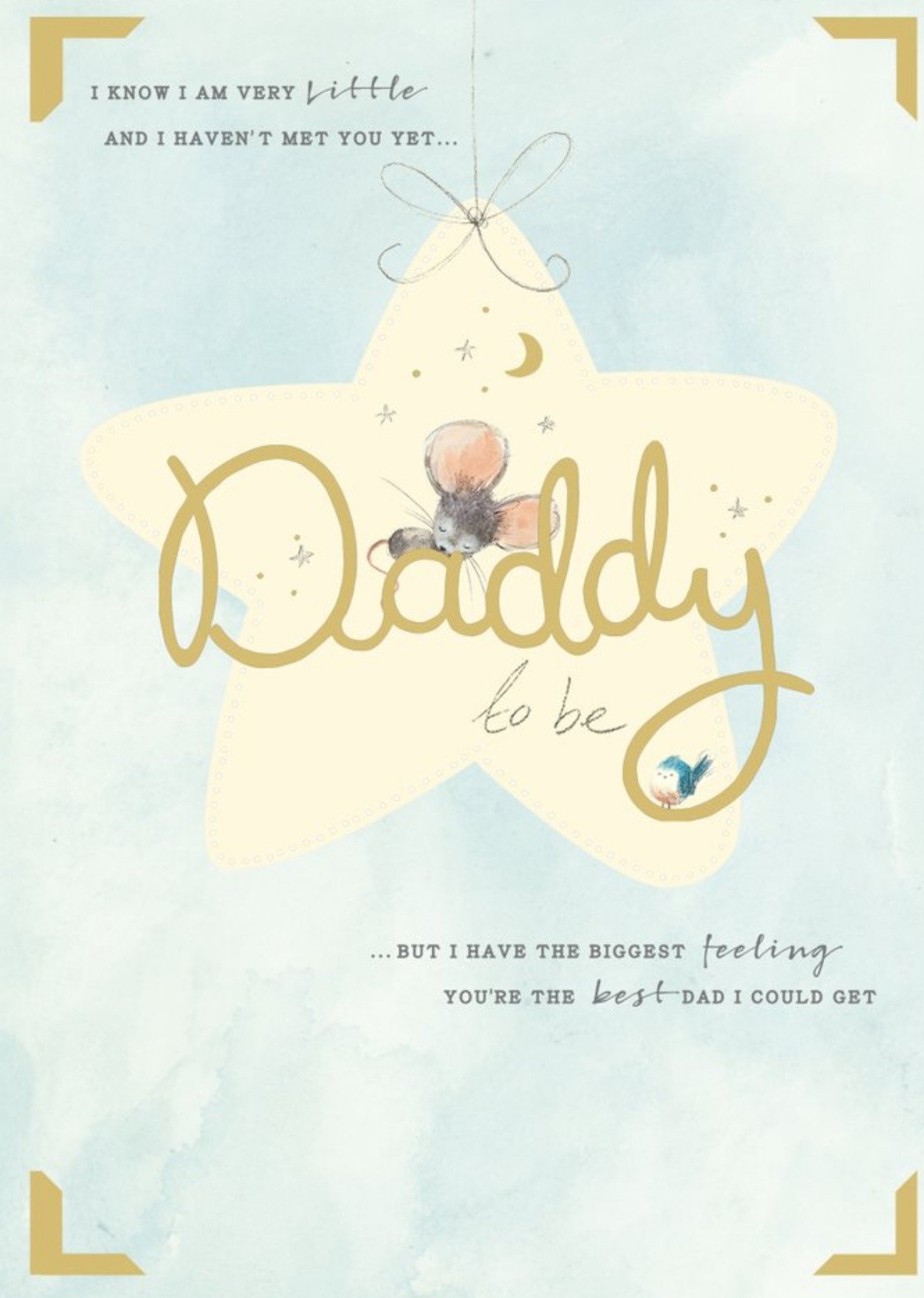 Star Daddy To Be Card Ecard