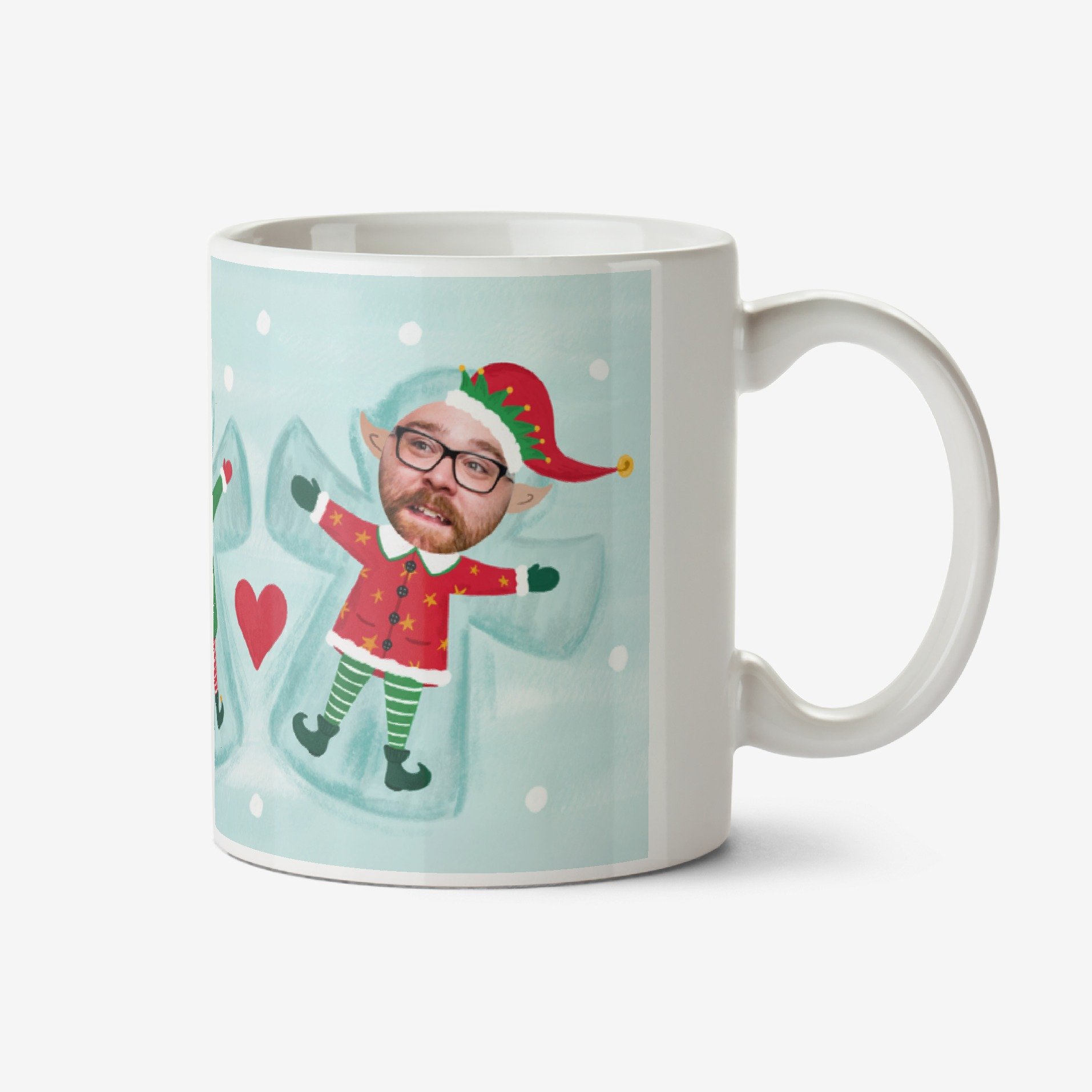 Moonpig Have Yours-Elf A Very Merry Christmas Photo Upload Mug Ceramic Mug