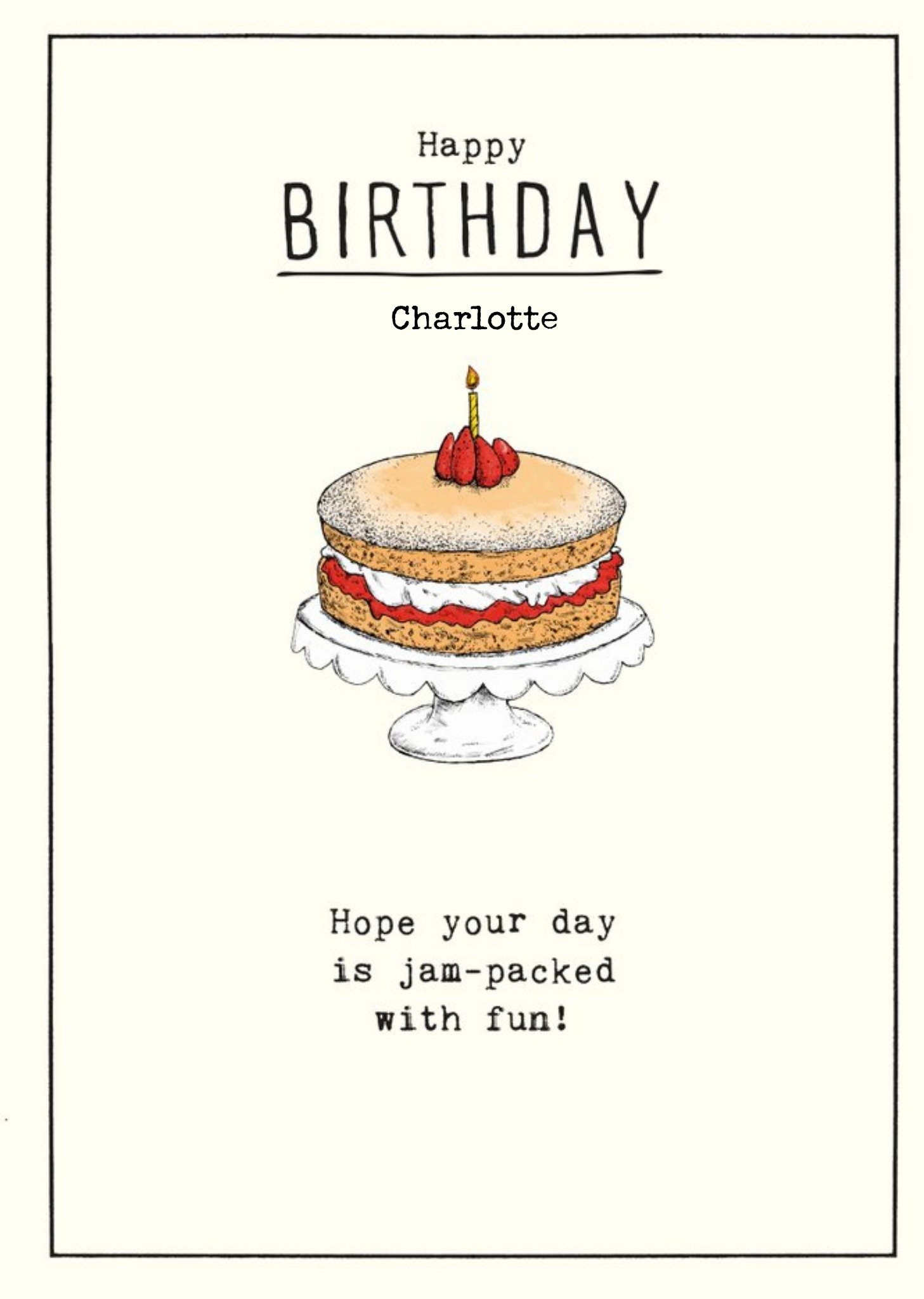 Hope Your Day Is Jam Packed With Fun Birthday Card Ecard