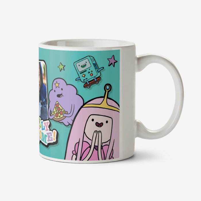 Adventure Time Characters Totally Awesome Photo Upload Mug