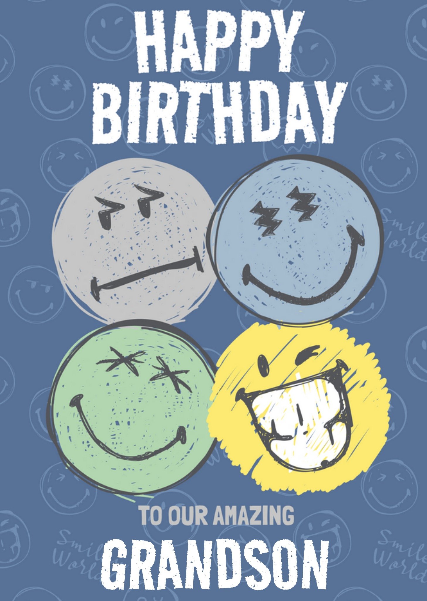 Moonpig Smileyworld(r) Happy Birthday Card Ecard