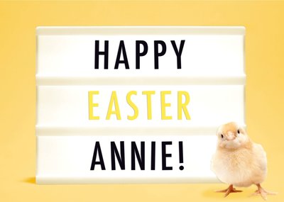 Happy Easter  Annie!  - Lightbox - Easter Card