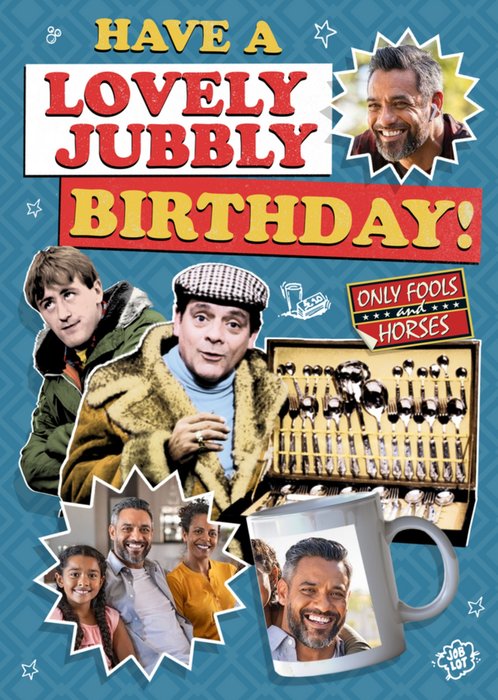 Lovely Jubbly Birthday Photo Upload Card | Moonpig