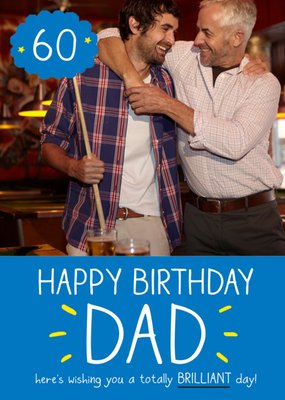 Happy Jackson Dad Photo Upload Birthday Card