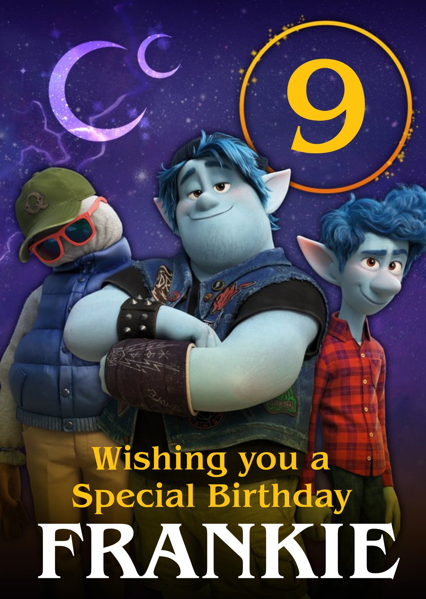 Disney Wishing You A Special Birthday Onward Birthday Card Ecard