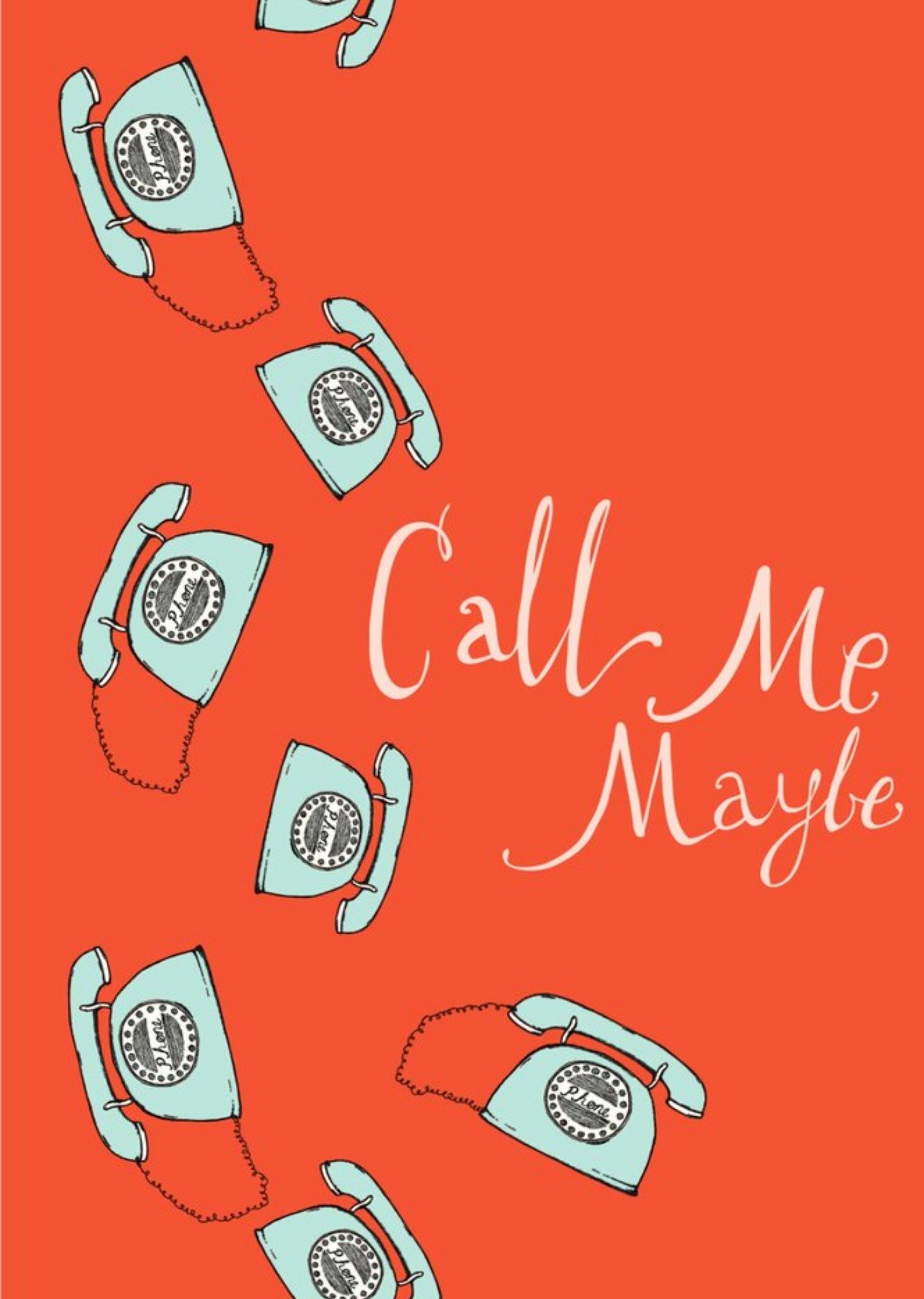 Call Me Maybe Telephone Card Ecard