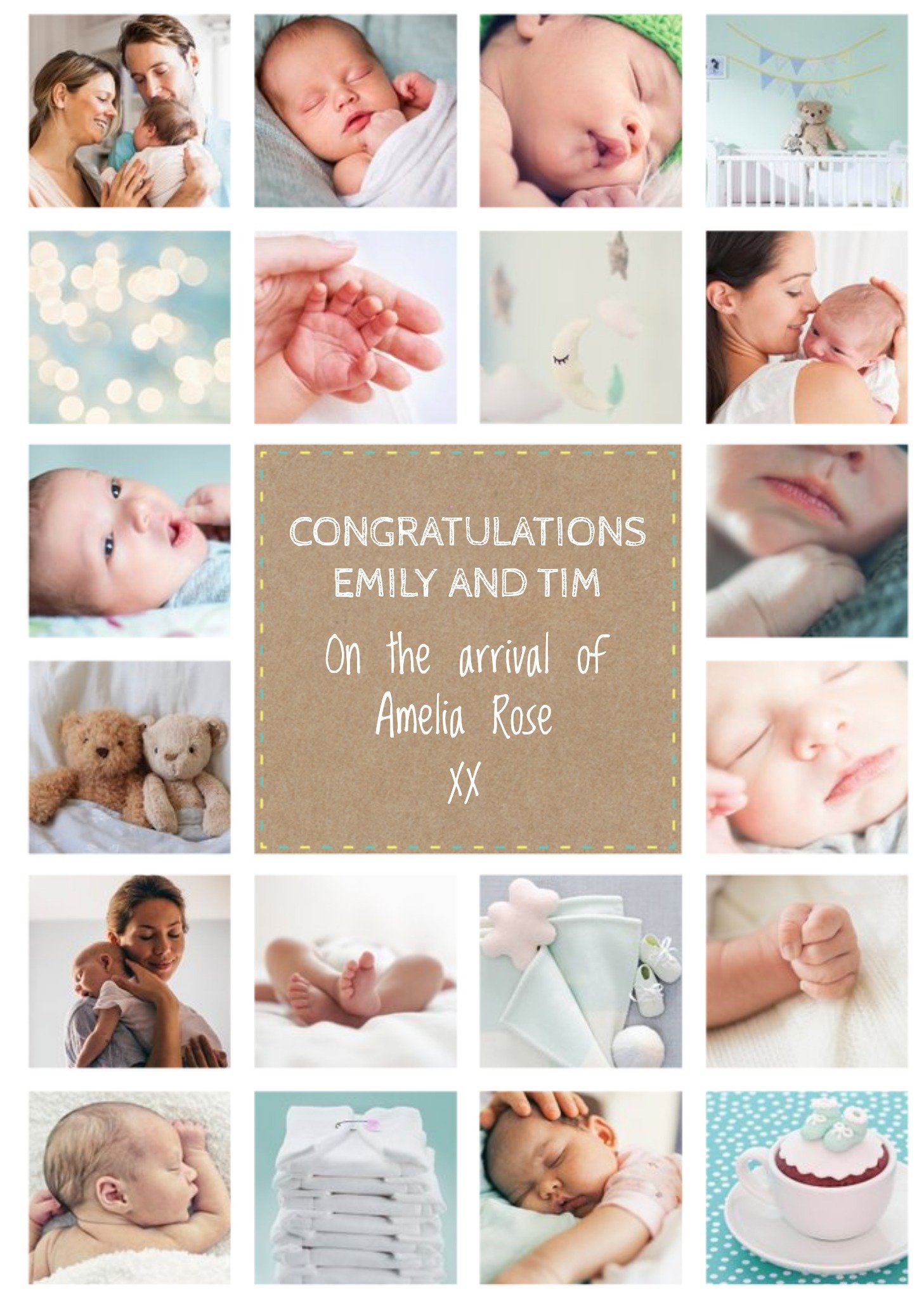 Congratulations Multi Photo Upload Card