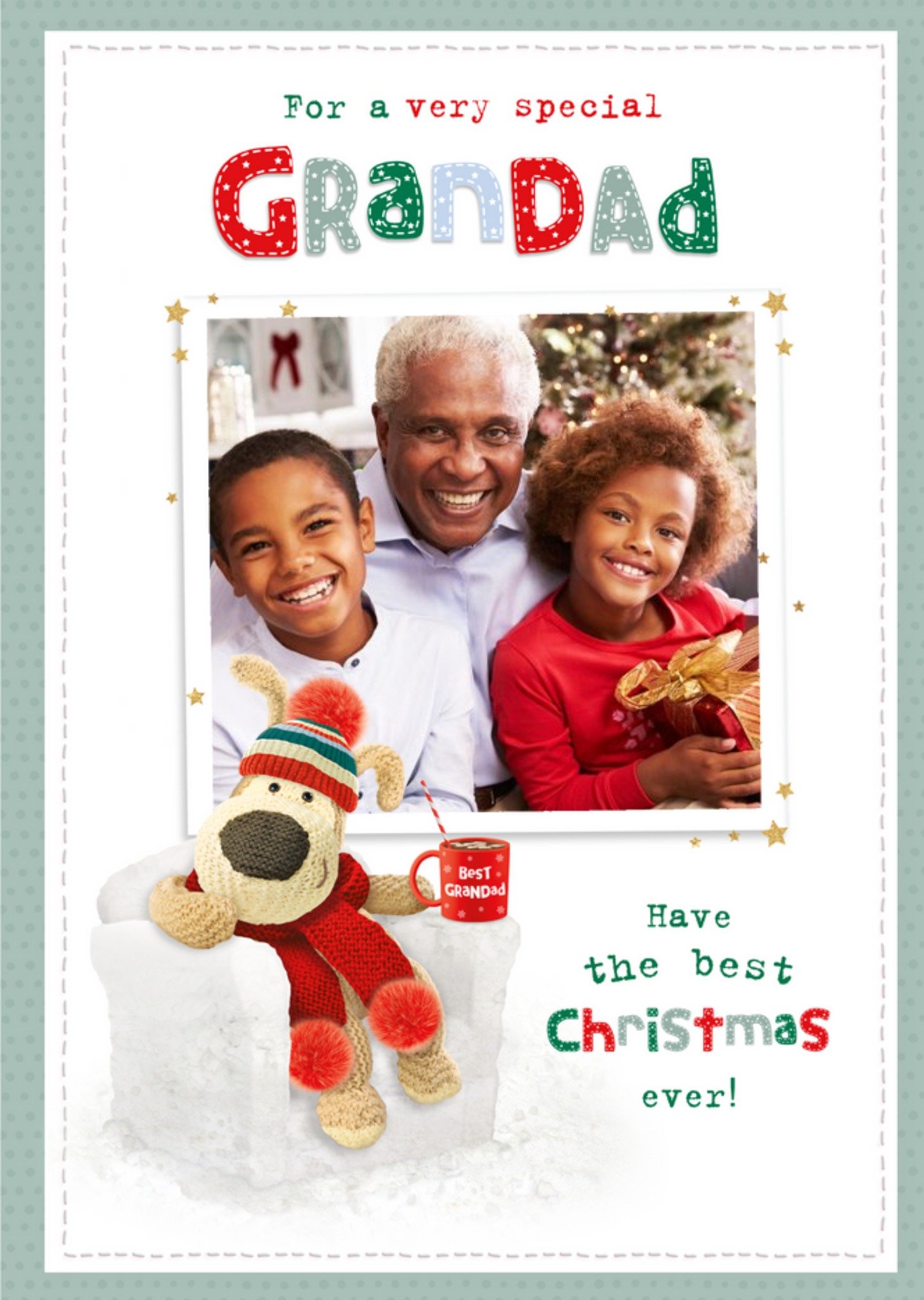 Boofle Very Special Grandad Christmas Card, Large