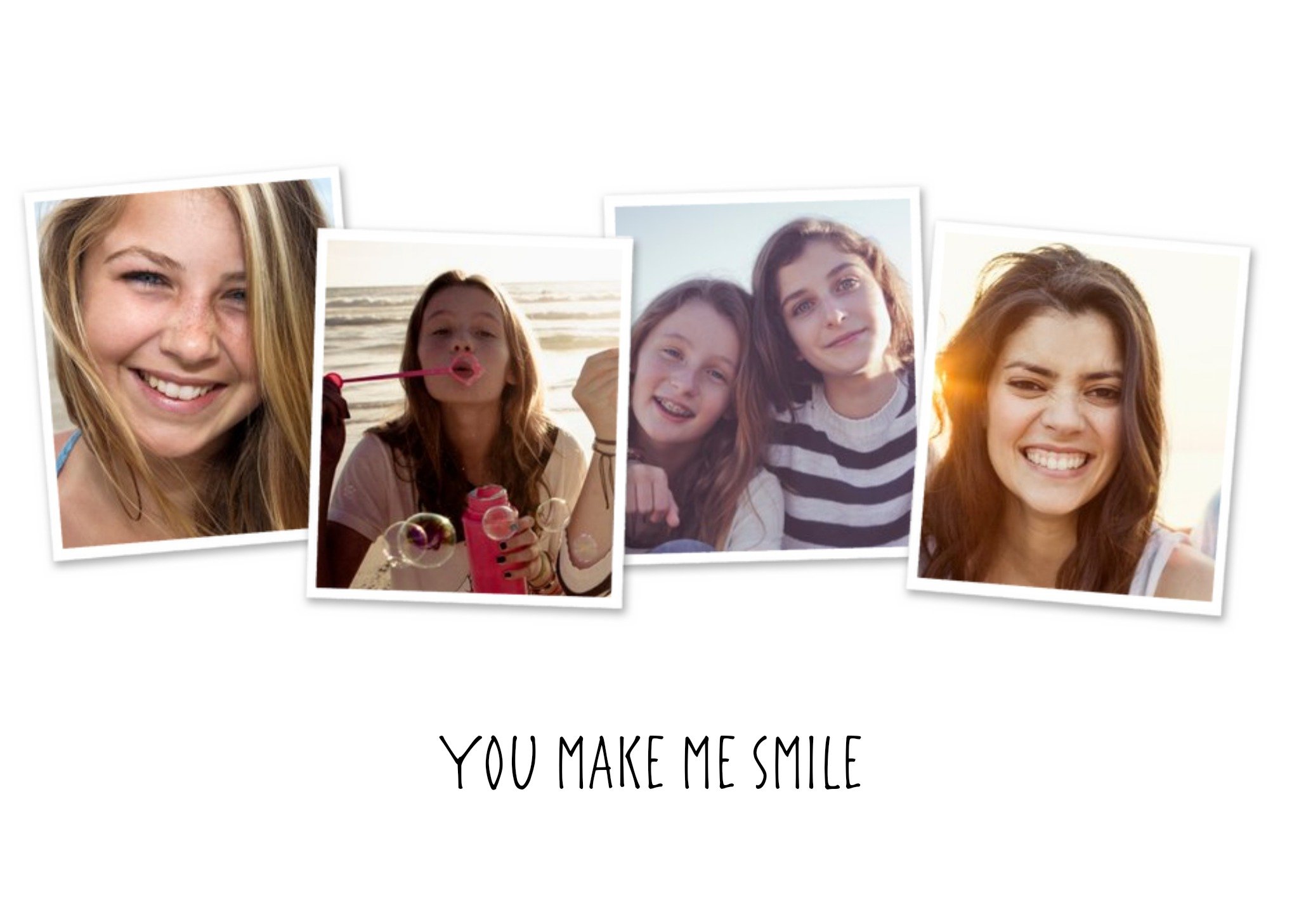 Photo Card - You Make Me Smile Ecard