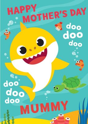 Baby Shark Song Mother's Day Card