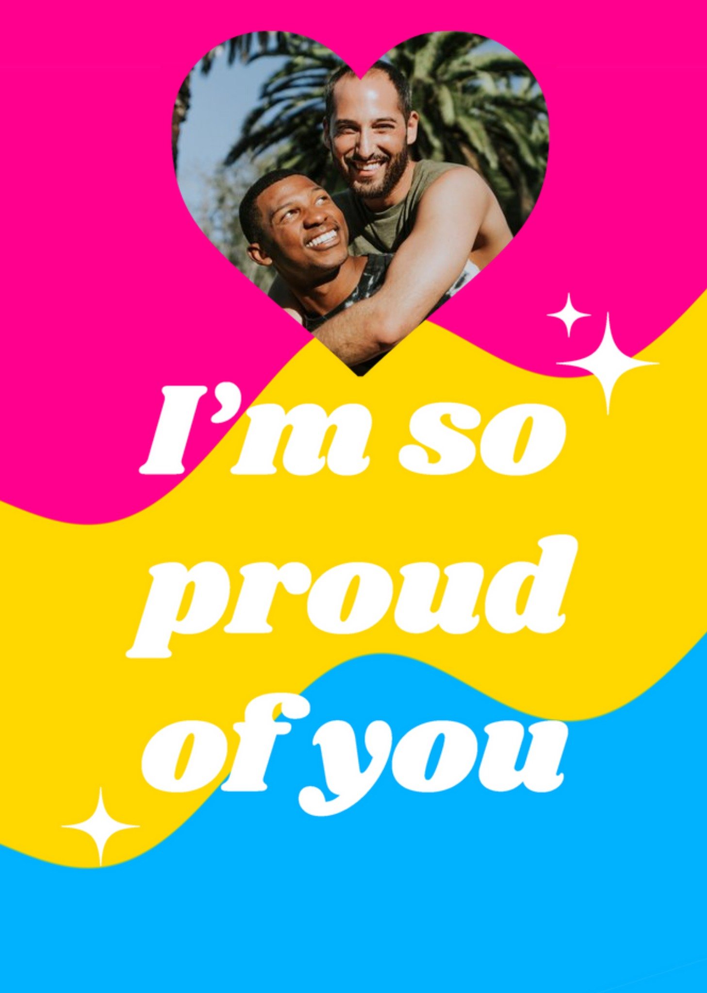 I'm So Proud Of You Photo Upload Card Ecard