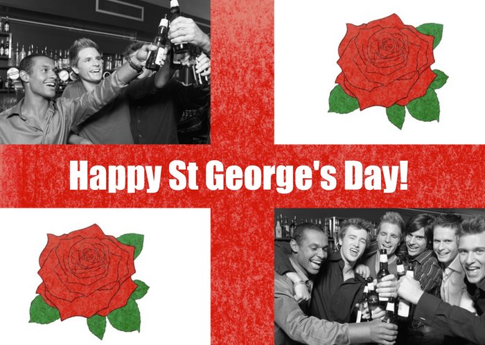 St George's Day Photo Card