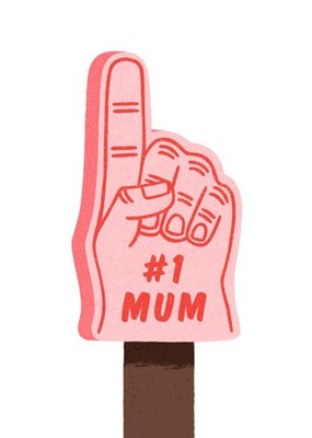Folio Number 1 Mum Mothers Day Card