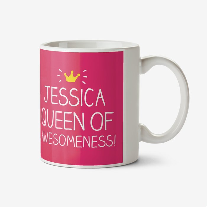Happy Jackson Queen Of Awesomeness Photo Upload Mug