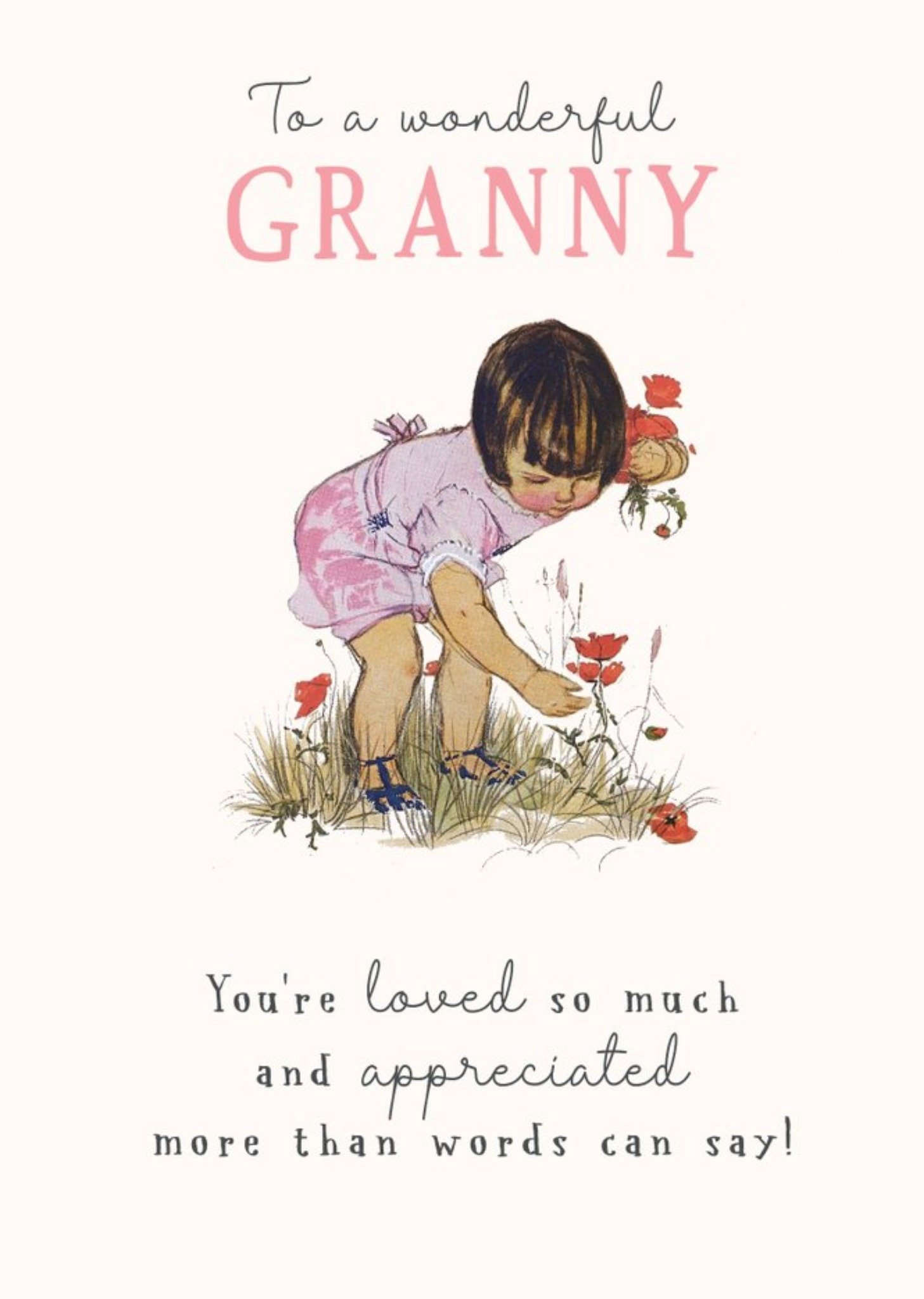Moonpig To A Wonderful Granny Birthday Card Ecard