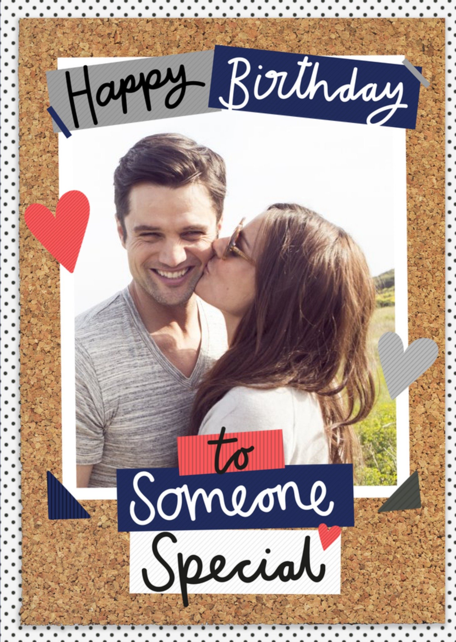 Moonpig Birthday Card - Someone Special - Photo Upload, Large