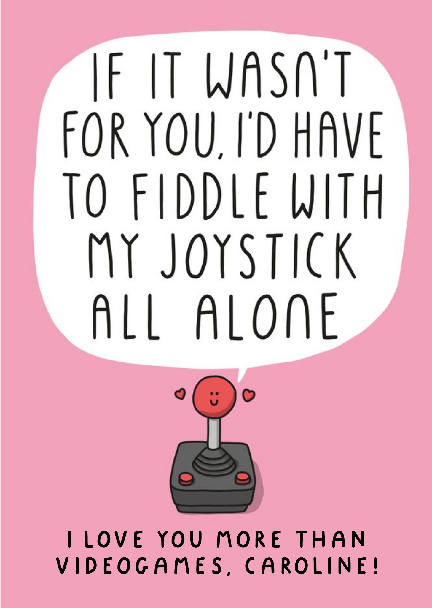 Moonpig Mungo And Shoddy Illustrated Funny Gaming Valentine's Card Ecard