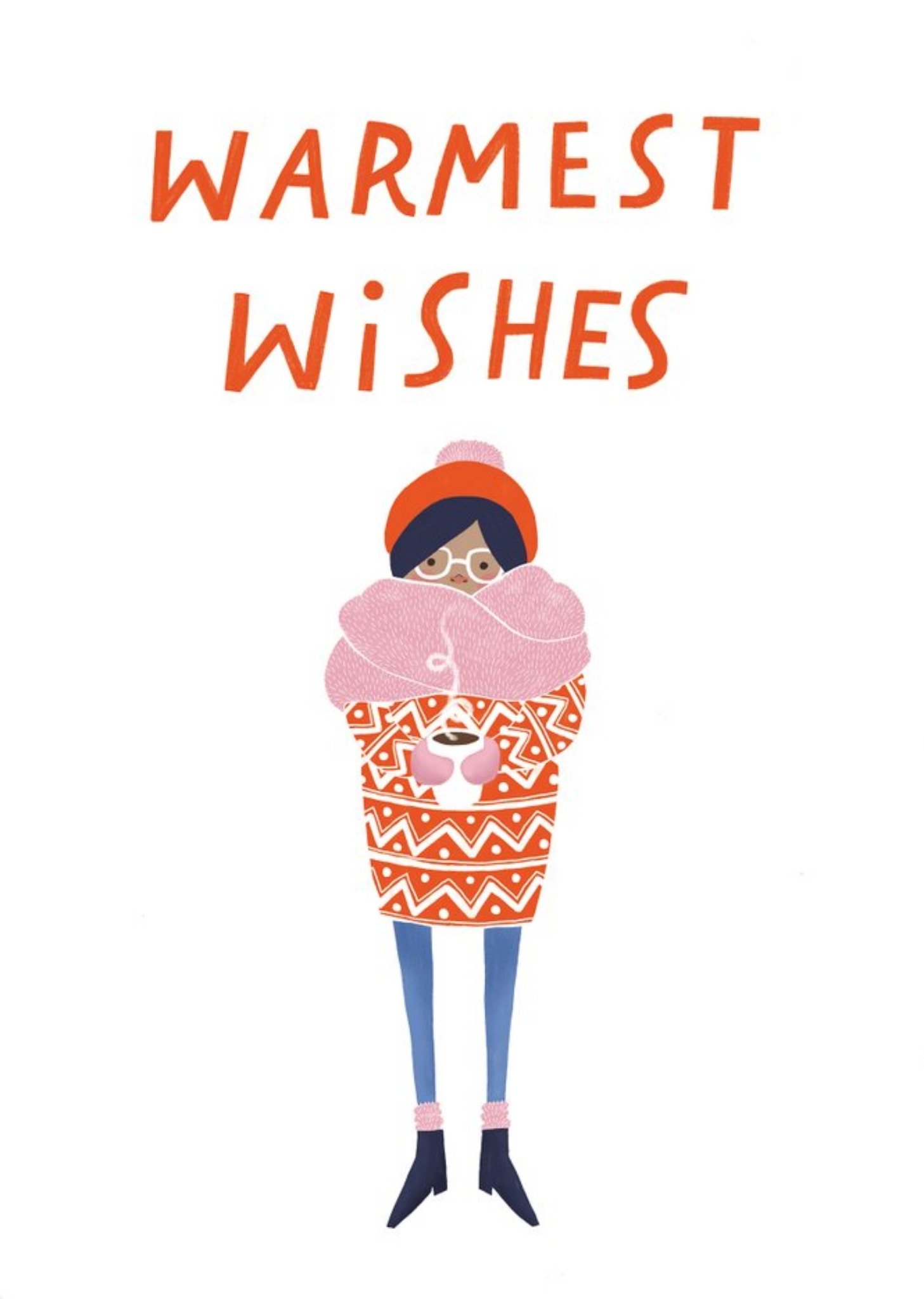 Cardy Club Warmest Wishes Card Ecard