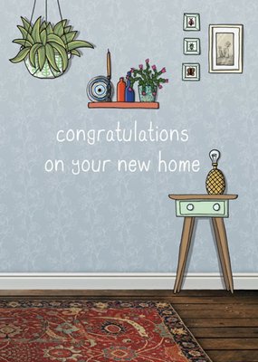 All The Best Cute Room New Home Card
