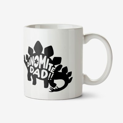 Perfect Combos Dinomite Dad Dinosaur Illustration Mug