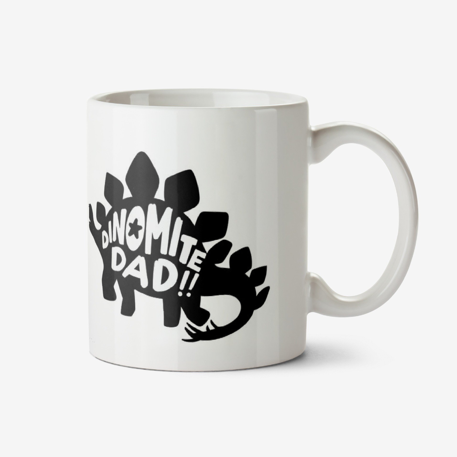 Moonpig Perfect Combos Dinomite Dad Dinosaur Illustration Mug Ceramic Mug
