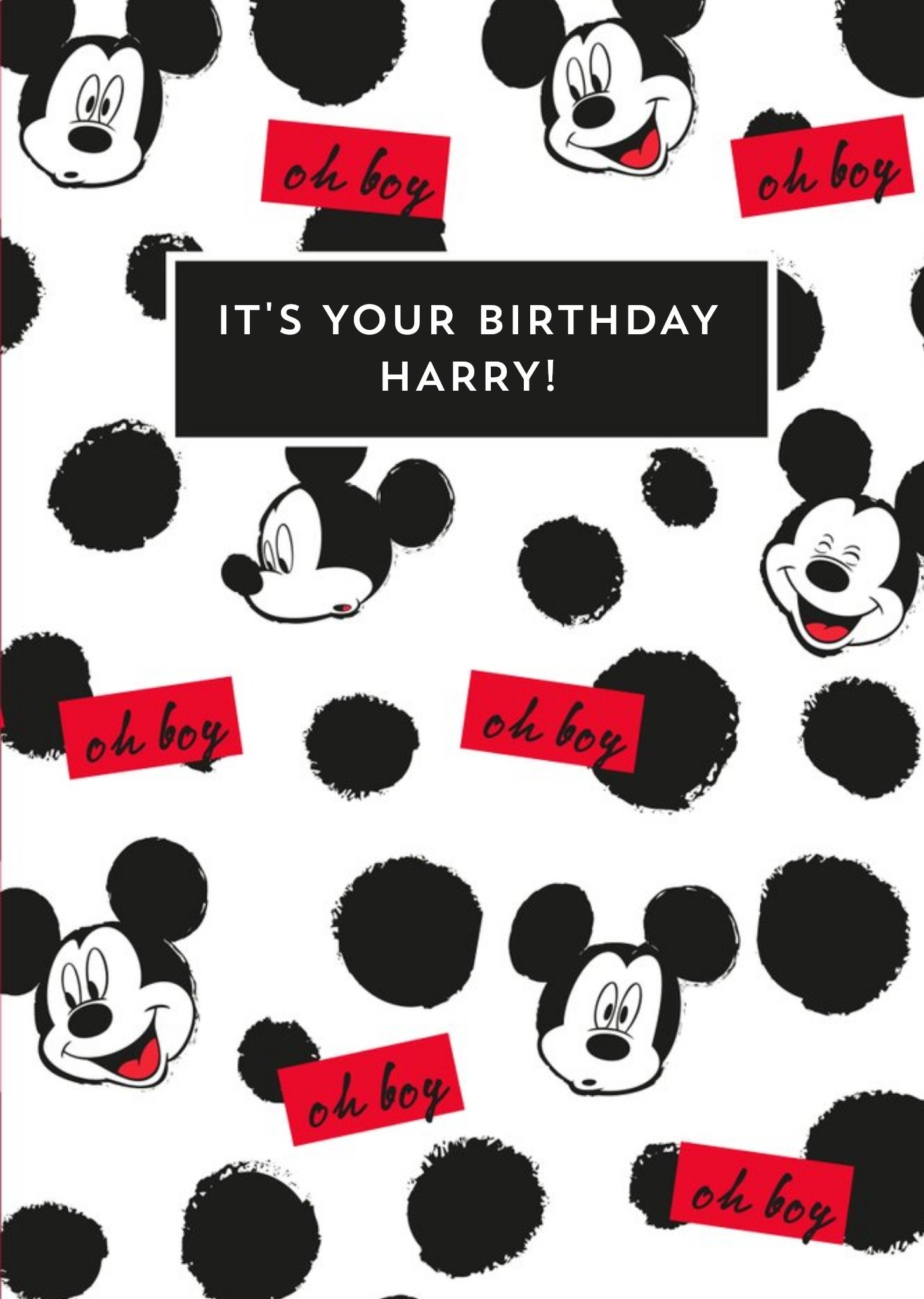 Mickey Mouse Birthday Card Ecard