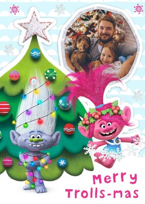 Photo Upload Merry Trolls-Mas Card