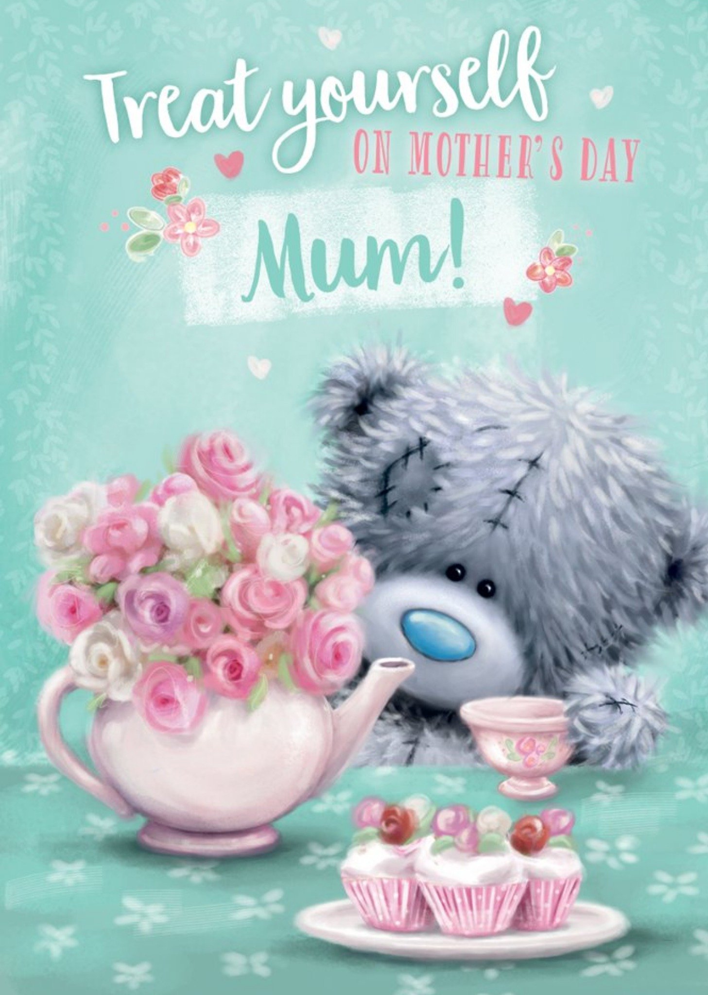 Me To You Carte Blanche Treat Yourself Mothers Day Card